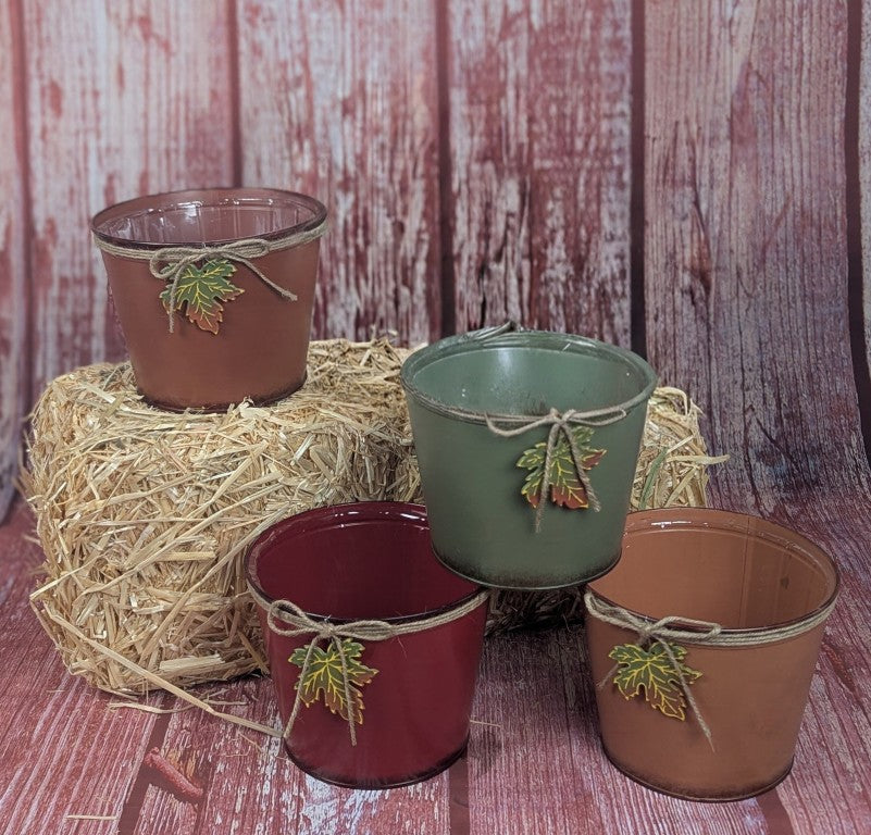 Fall Leaf Bucket