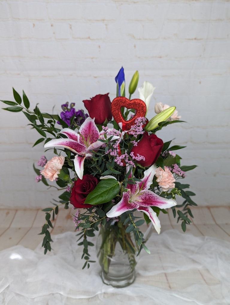 Custom Valentine Arrangements - BLOOMS