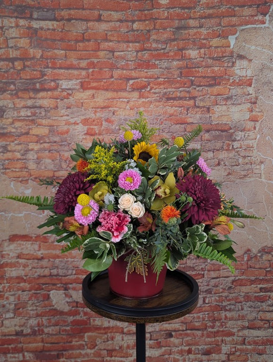 Fall Leaf Bucket